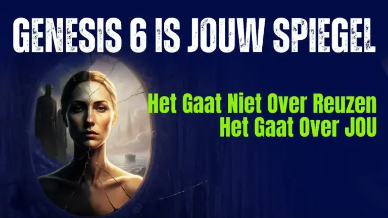 Genesis 6 studie: Vloed, Nephilim en de strijd tussen vlees en geest.